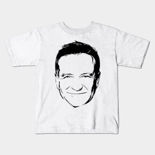 Robin Williams Stencil Artwork Kids T-Shirt